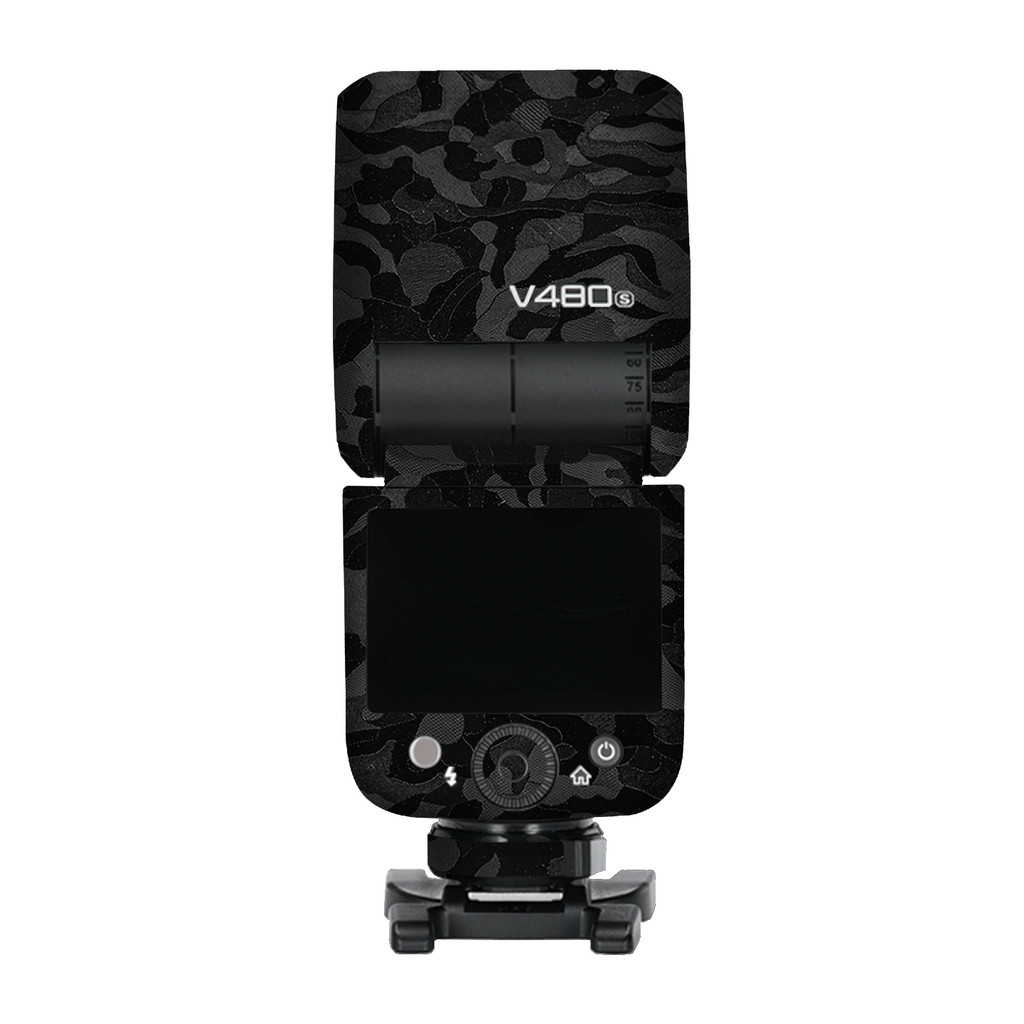 Donkey เดินเหมาะสําหรับ Godox V480 สติกเกอร์แฟลชฟิล์ม V480 ฟิล์มป้องกัน Godox Camouflage สติกเกอร์