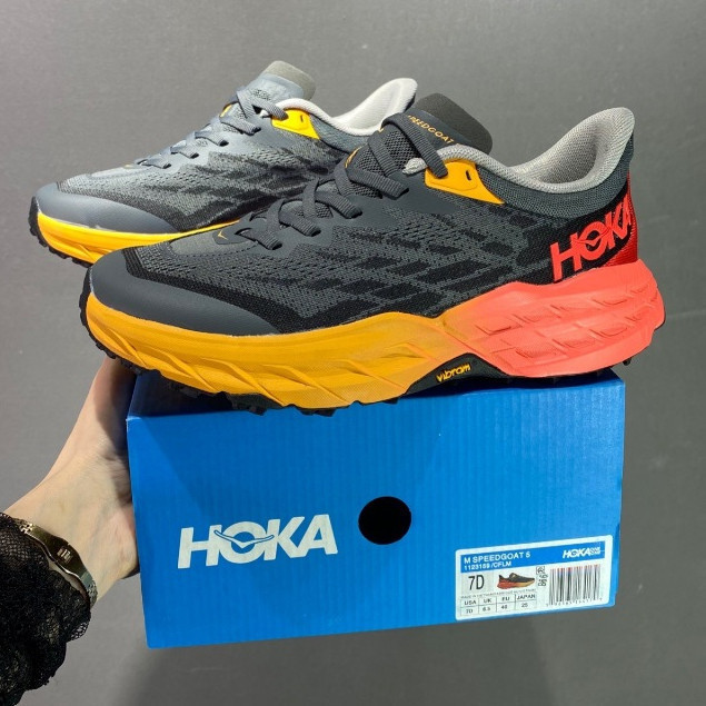 รองเท้ากีฬาผู้หญิง Hoka Speedgoat 5 รองเท้าวิ่งผู้หญิง Hoka Speedgoat 6 1123159-CFLM B6L0 BAXE ZX7Z