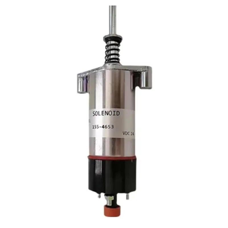 A72M-155-453 การใช้ปิด Solenoid สําหรับ CAT Excavator E330B E330 330L 3306 3406 3304 หยุด Solenoid 3