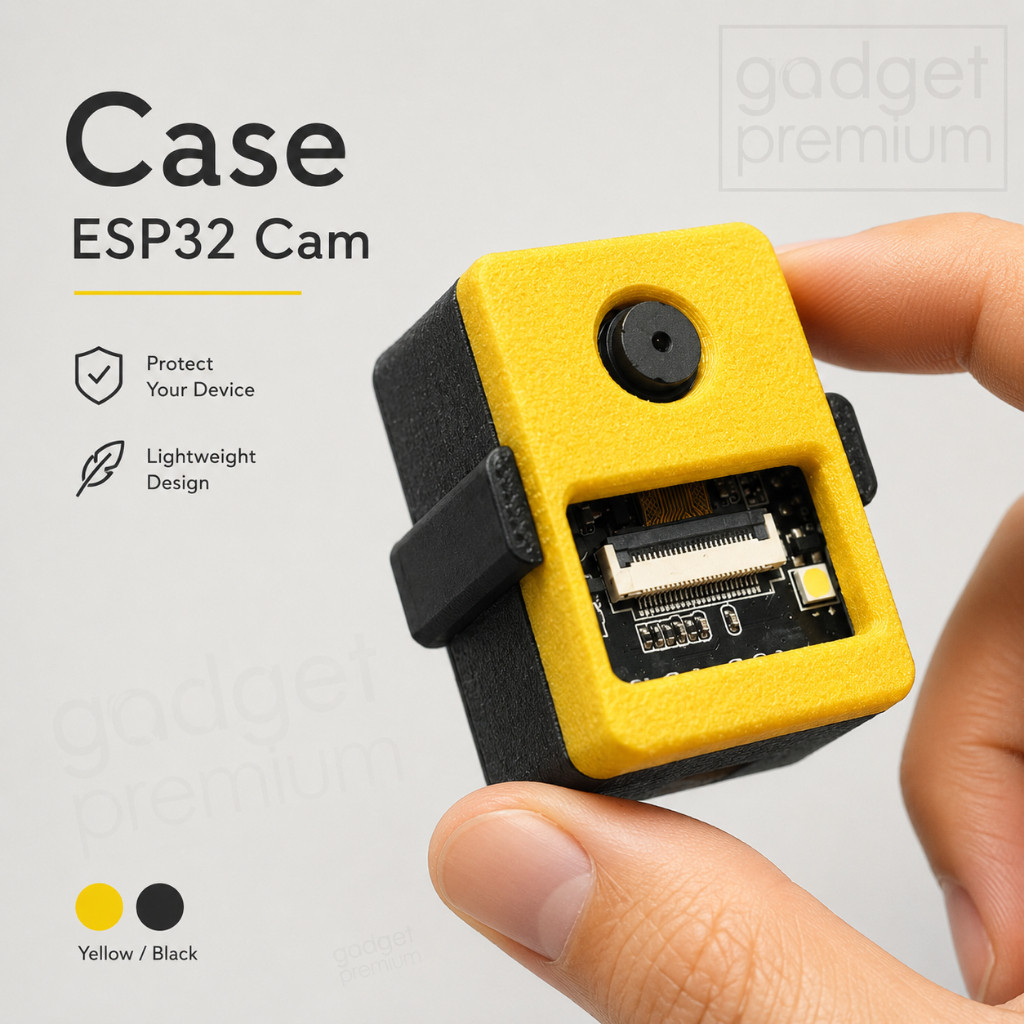 เคส Arduino ESP32-CAM | กล่องใส่บอร์ดกล้อง ESP32 Case สำหรับ DIY IoT เลือกสี/เลือกแบบ ได้