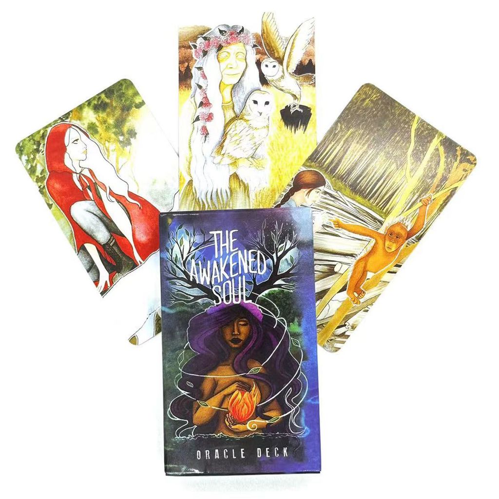 10.3 * 6 ซม. Soul Awakening Soul Card เกมกระดานภาษาอังกฤษการ์ดเกม The Awakened Soul