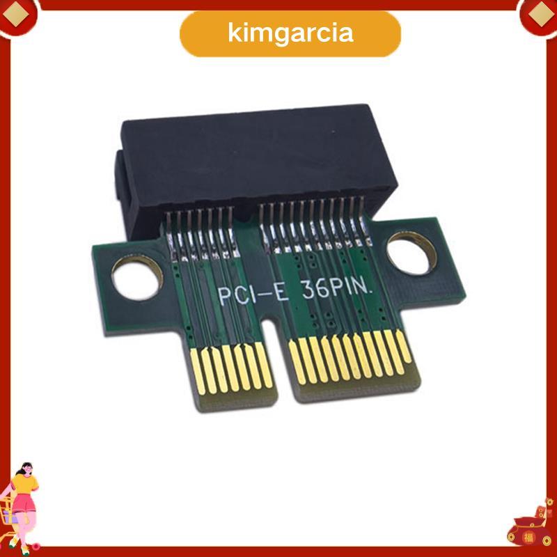kimgarcia PCI-E 1X ชายหญิง Riser อะแดปเตอร์การ์ดคอมพิวเตอร์เซิร์ฟเวอร์ PCI-E 1X Riser การ์ดอะแดปเตอร