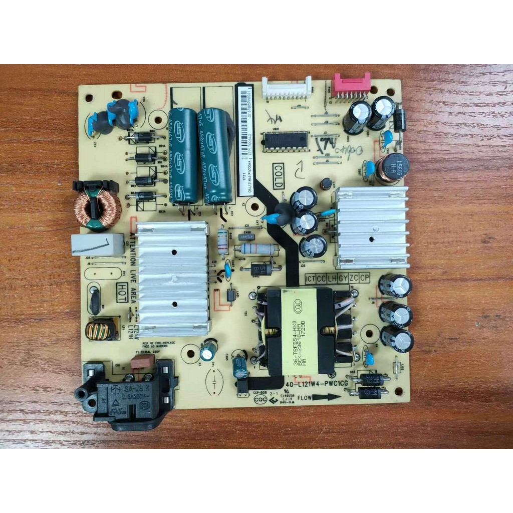 Original Disassembly TCL 49C2 Power Board 40-L121W4-PWC1CG 08-L121H44-PW200AA