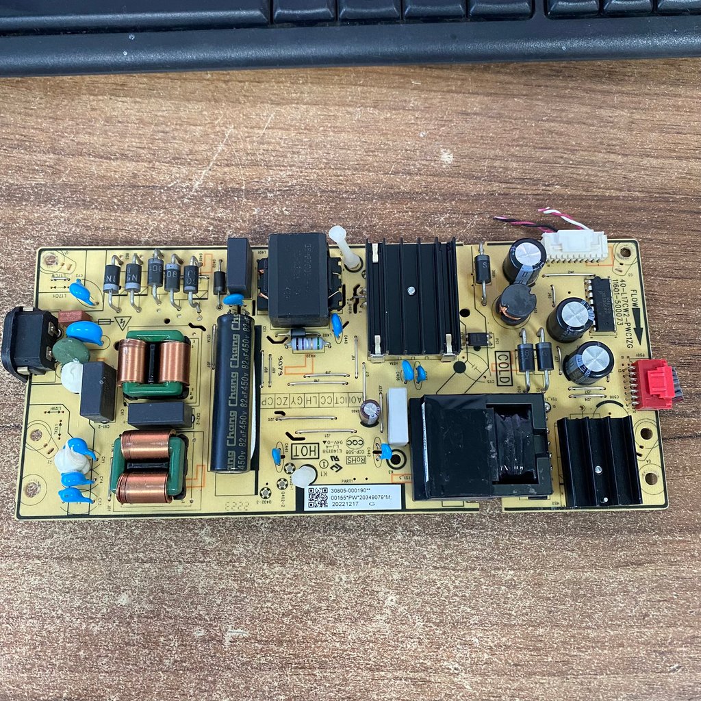 TCL 65V8E 65S11 Power Board 40-L17CW2-PWC1ZG 11601-500073วัด ฟ้าฮวา