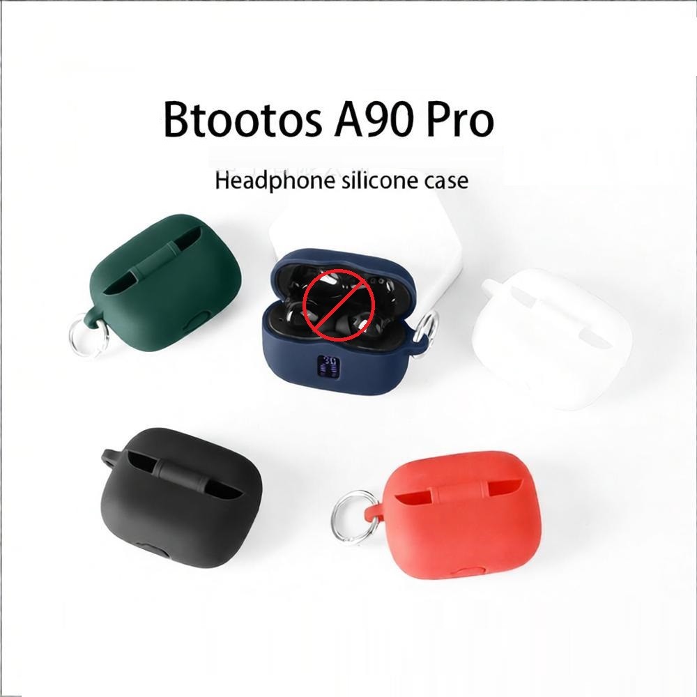 ซิลิโคนนุ่มสําหรับ Bototos A90 Pro หูฟัง Buds สําหรับ A90Pro BototosA90Pro หูฟังไร้สายบลูทูธหูฟังโลห