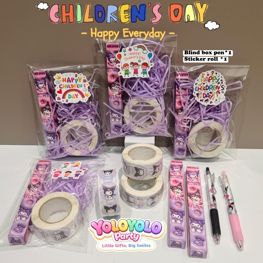 (ผู้ขายในพื้นที่ )Childrenss Day Goodie Bag Set Mix n Match School Ready-to-Gift mini Pack