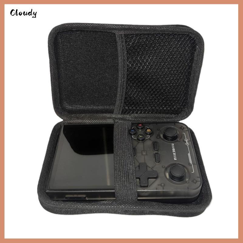 [Cloudy] แบบพกพา R36S R35S R36pro กรณีเกมคอนโซล RG34XX K36 กระเป๋าเก็บเคสกันกระแทกเปลือกป้องกันกรณีข