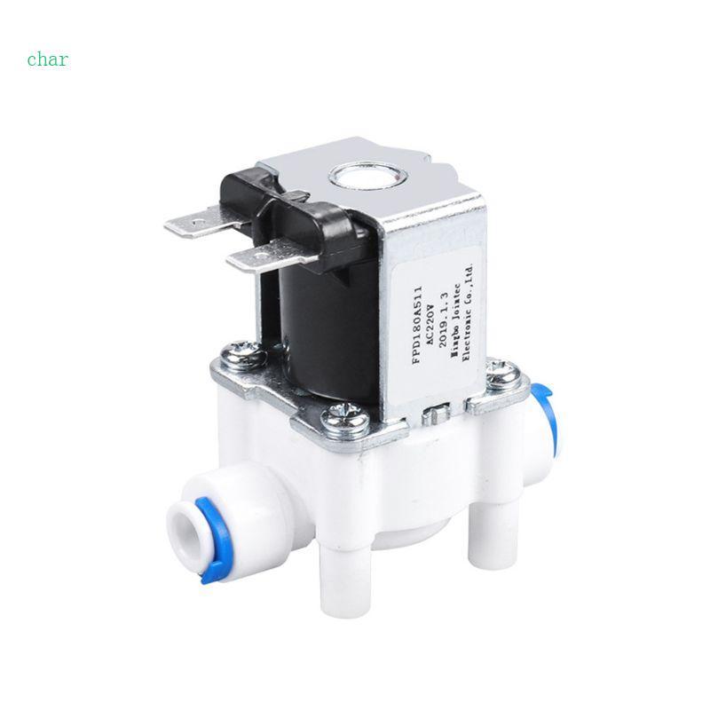 Char 1 4 ด้ายพลาสติก Solenoid สําหรับเครื่องกรองน้ําเครื่องซักผ้าตู้น้ํา
