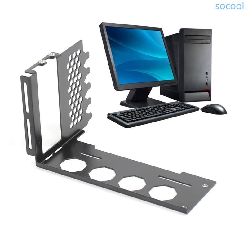Soc * แนวตั้ง GPU Mount Bracket โลหะทนทาน GPU มุม Conversion รองรับสําหรับ DIY คอมพิวเตอร์เดสก์ท็อปก