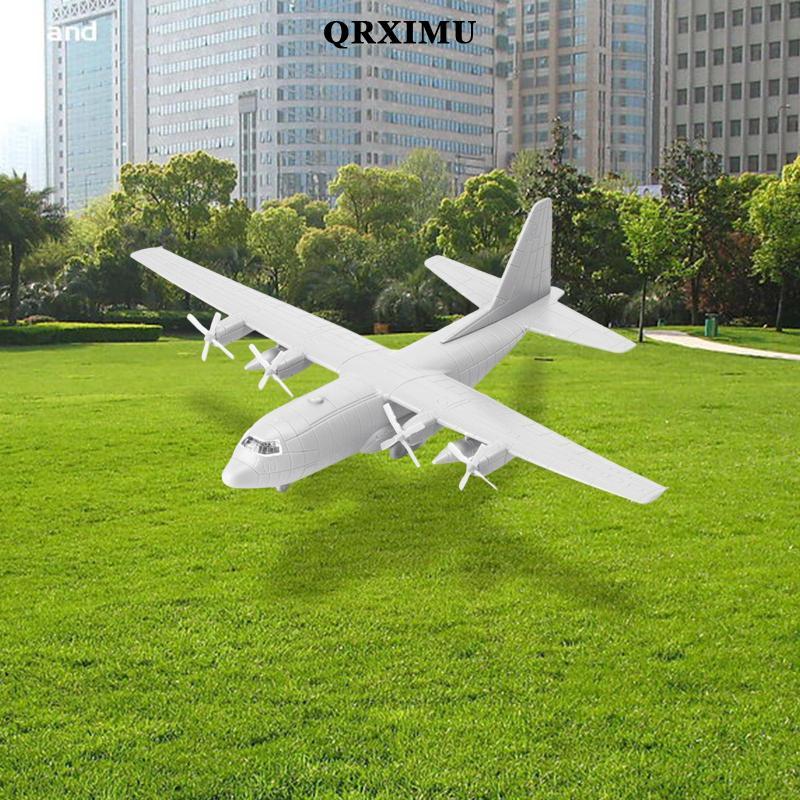 Sharprepublic 1/144 Transport Plane Model ,Miniature Aircraft Toy Model C130 4D พร้อมขาตั้งของขวัญ