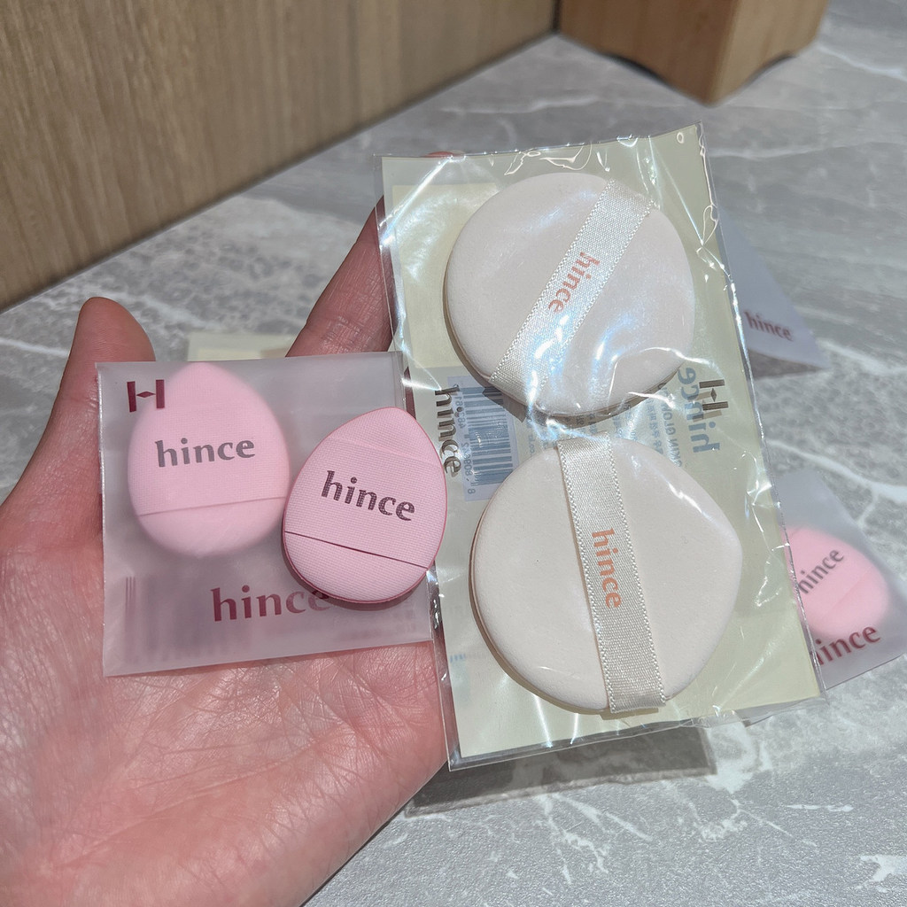 Hince Hince Water Gloss Stick Dedicated Thumb Puff ฟองน้ําแต่งหน้า Mini Huisi Foundation Cushion Puf