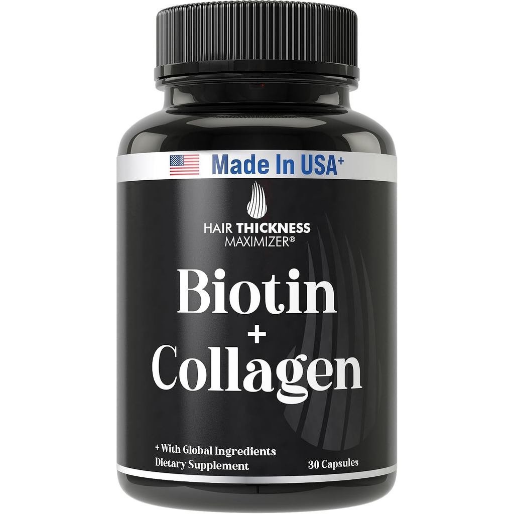 ไบโอตินและคอลลาเจนด้วย 10000mcg ไบโอติน 2in1 คอมเพล็กซ์