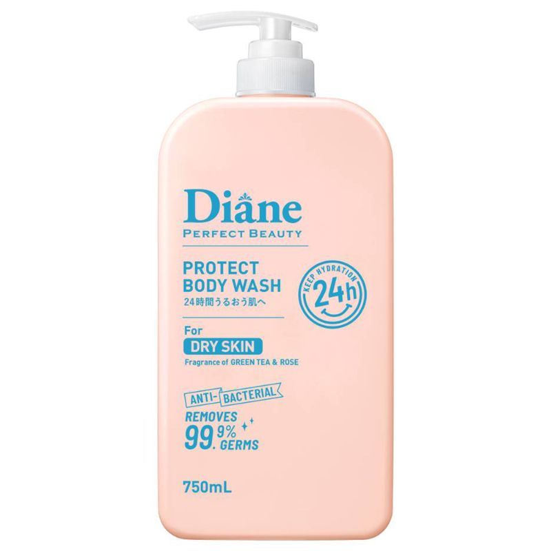 ไดแอนโพรเทคบอดี้วอชดรายสกิน 750มล. Diane Protect Body Wash Dry Skin 750ml.
