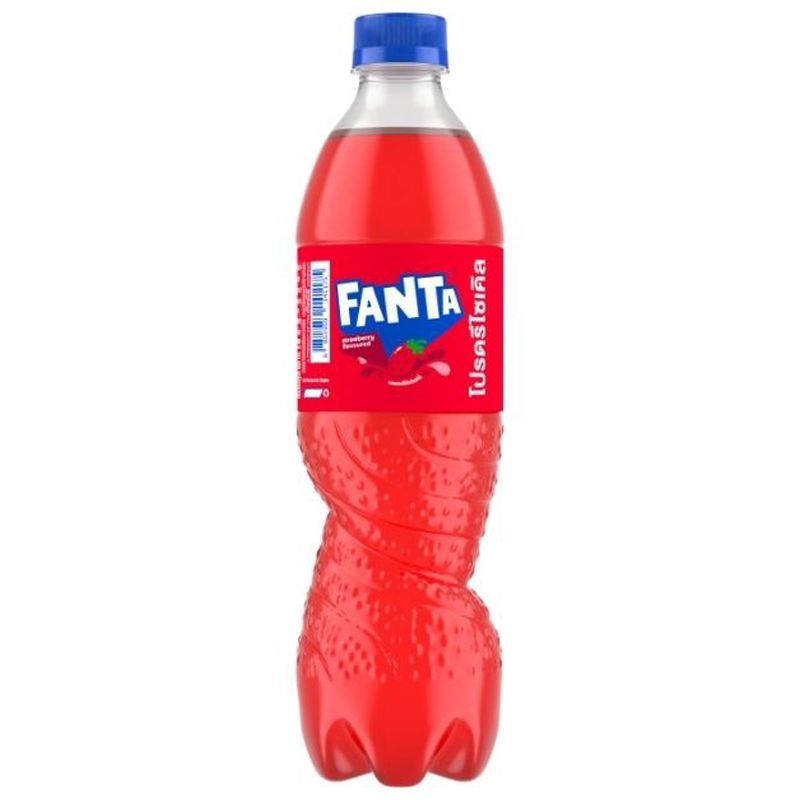 แฟนต้าน้ำแดง 500มล. Fanta Red Pet 500ml.