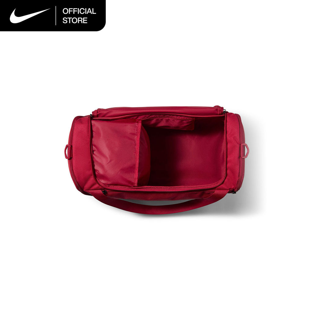 Nike حقيبة رياضية Brasilia صغيرة 40 لتر — أحمر — صورة 4