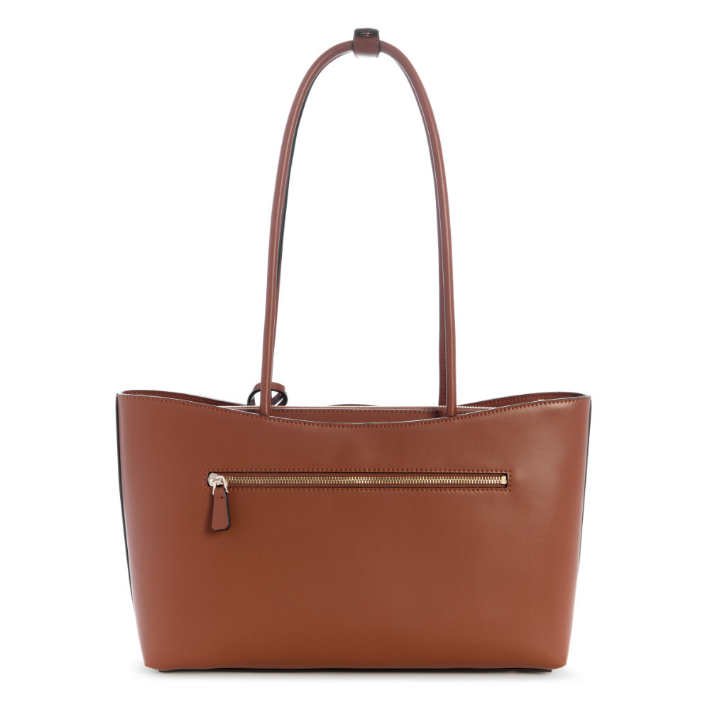GUESS حقيبة JANIE Girlfriend Carryall — بني — صورة 3