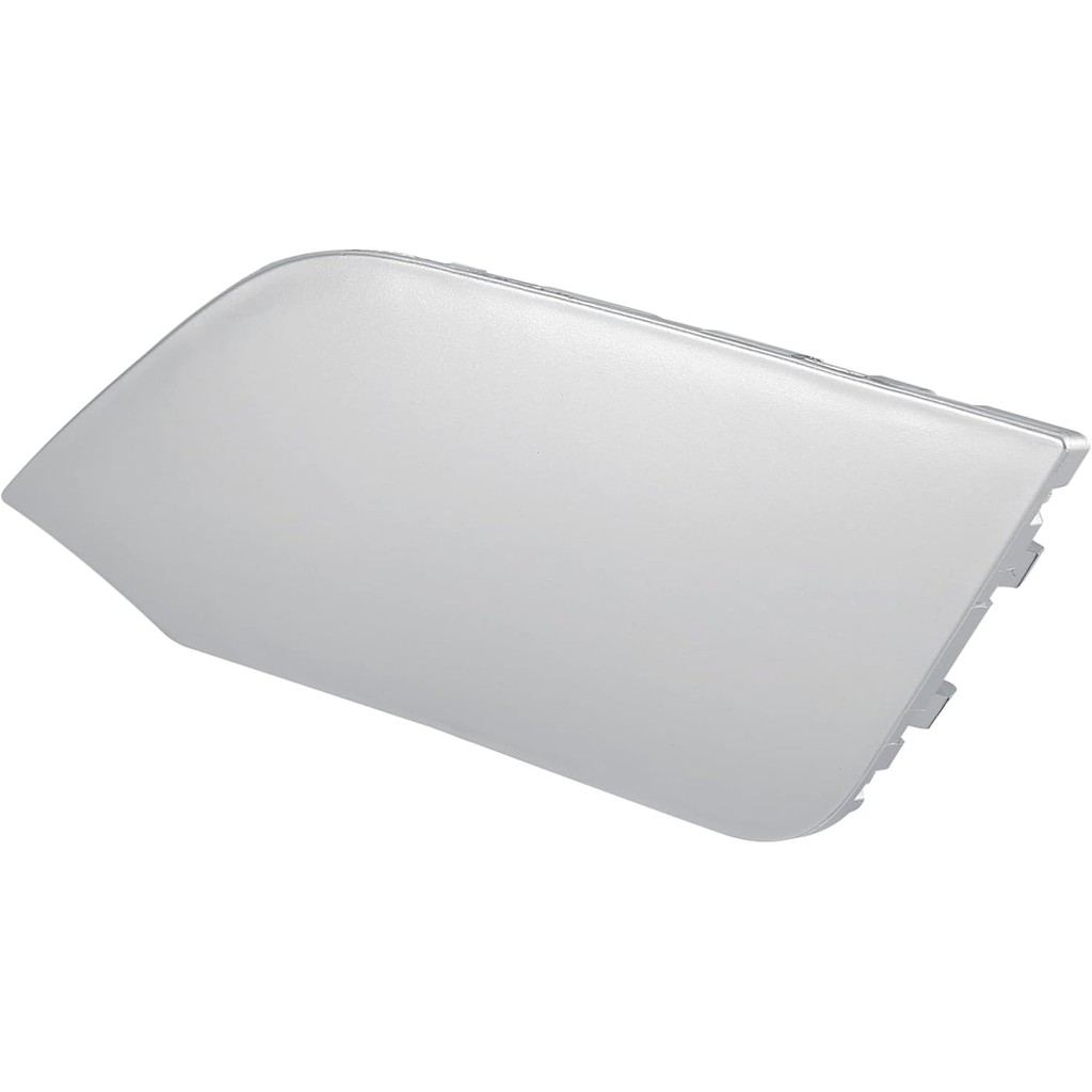 X AUTOHAUX Silver Toneกันชนหน้าTow HookลากจูงEye Coverหมวกเปลี่ยน622A0-6FL0H 622A0-6FV0HสําหรับNissa