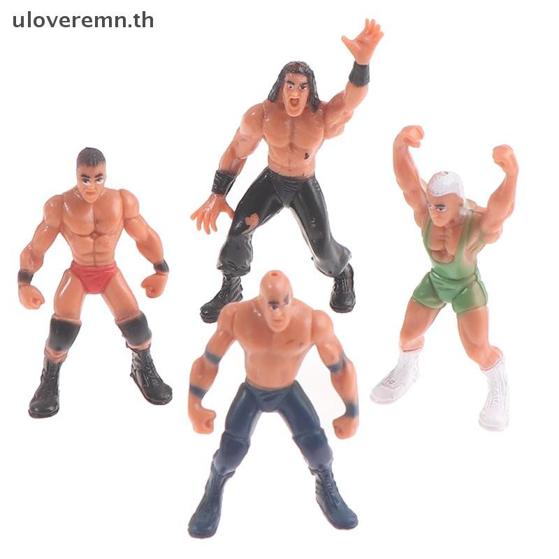 ULO ของเล่นมวยปล้ําสําหรับเด็ก WWE Action Figures นักมวยปล้ํา Warriors ของเล่น TH