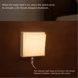 ICRAFT ไฟ LED กลางคืน ตกแต่งห้องด้วยไฟวอร์มสวิตช์ ตั้งโต๊ะชาร์จ USB ออกแบบเรียบง่ายสำหรับห้องนอน