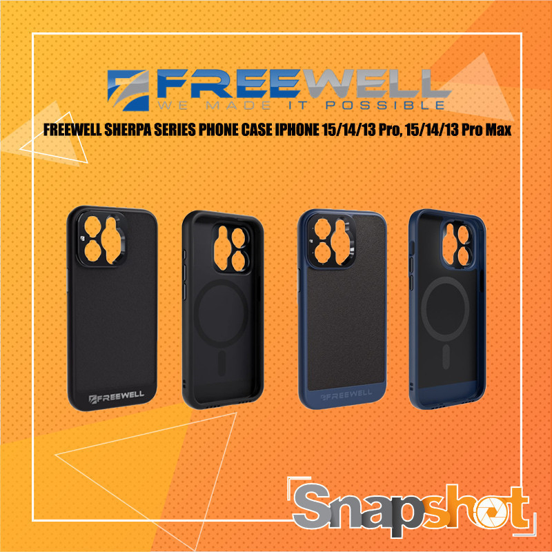 Freewell SHERPA SERIES PHONE CASE 15/14/13 Pro 15/14/13 Max/15HT99 T6BQ
