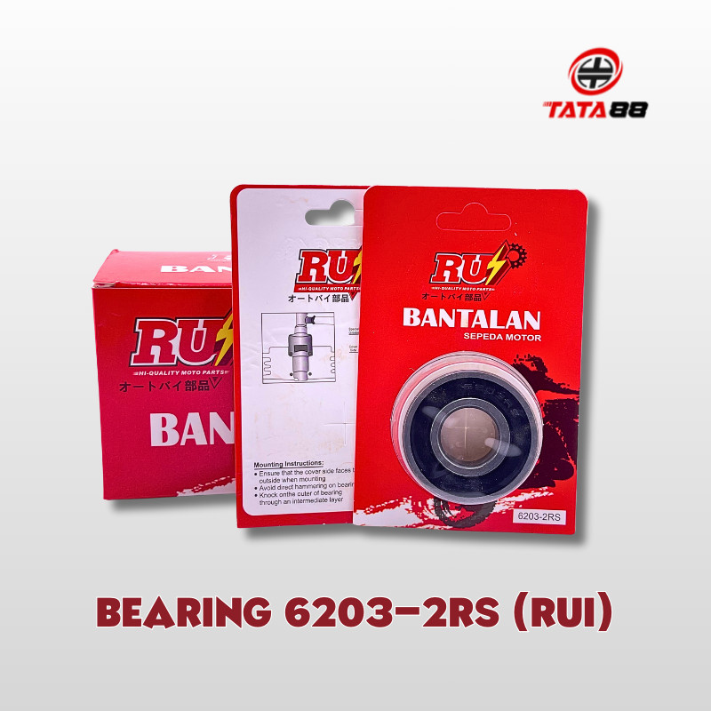 BEARING 6203-2RS RUIN - BEARING LAKER LAHER HONDA 6203 2RS