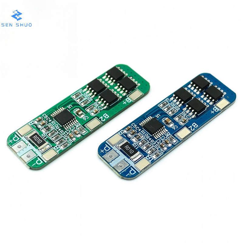 3 สาย 12V18650 แบตเตอรี่ลิเธียมป้องกันบอร์ด 11.1V 12.6V Anti-overcharge Overdischarge Peak มูลค่า 10A Overcurrent ป้องกัน