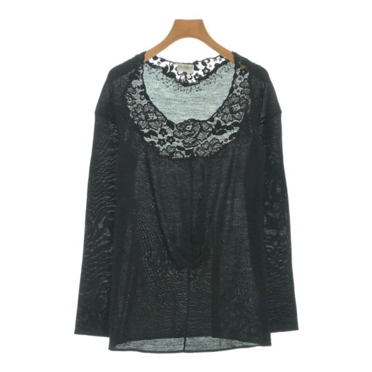 Di Alberta Ferretti Sophi RtA Philosophy Sweater Knit Women สีดําส่งตรงจากญี่ปุ่นมือสอง
