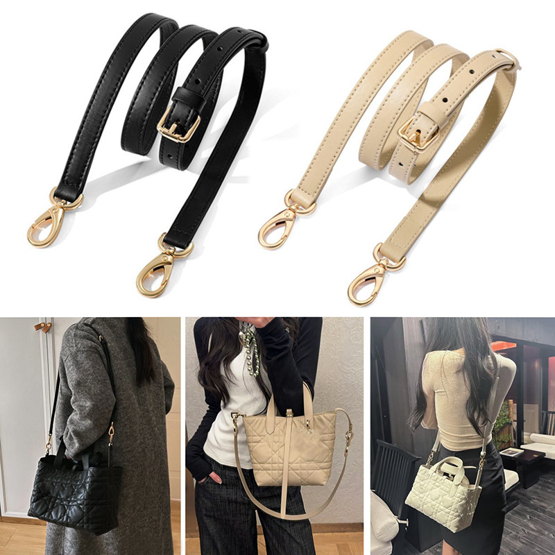 เหมาะสําหรับ Dior toujouuss สายคล้องไหล่อุปกรณ์เสริมกระเป๋าสายคล้องไหล่หนังแท้หนังแกะธรรมดาสาน Cross