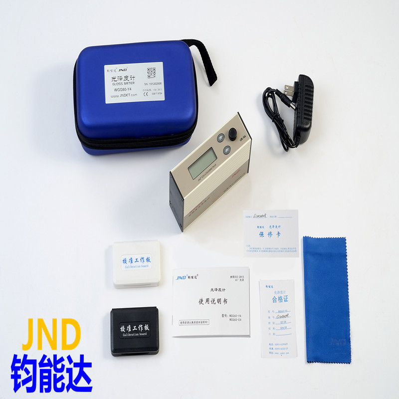 Jun Nengda Gloss Meter WGG60-E4/Paint กระเบื้องกระดาษเครื่องวัดโลหะ JND-M60 เครื่องวัดความมันวาว