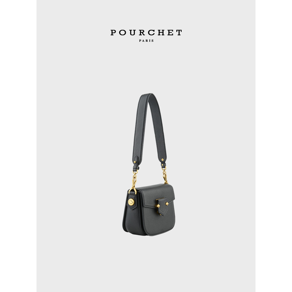 POURCHET/POURCHET Original New Style Messenger Bag Luxury Niche Fashion Design Feeling Hot-sale Pigg