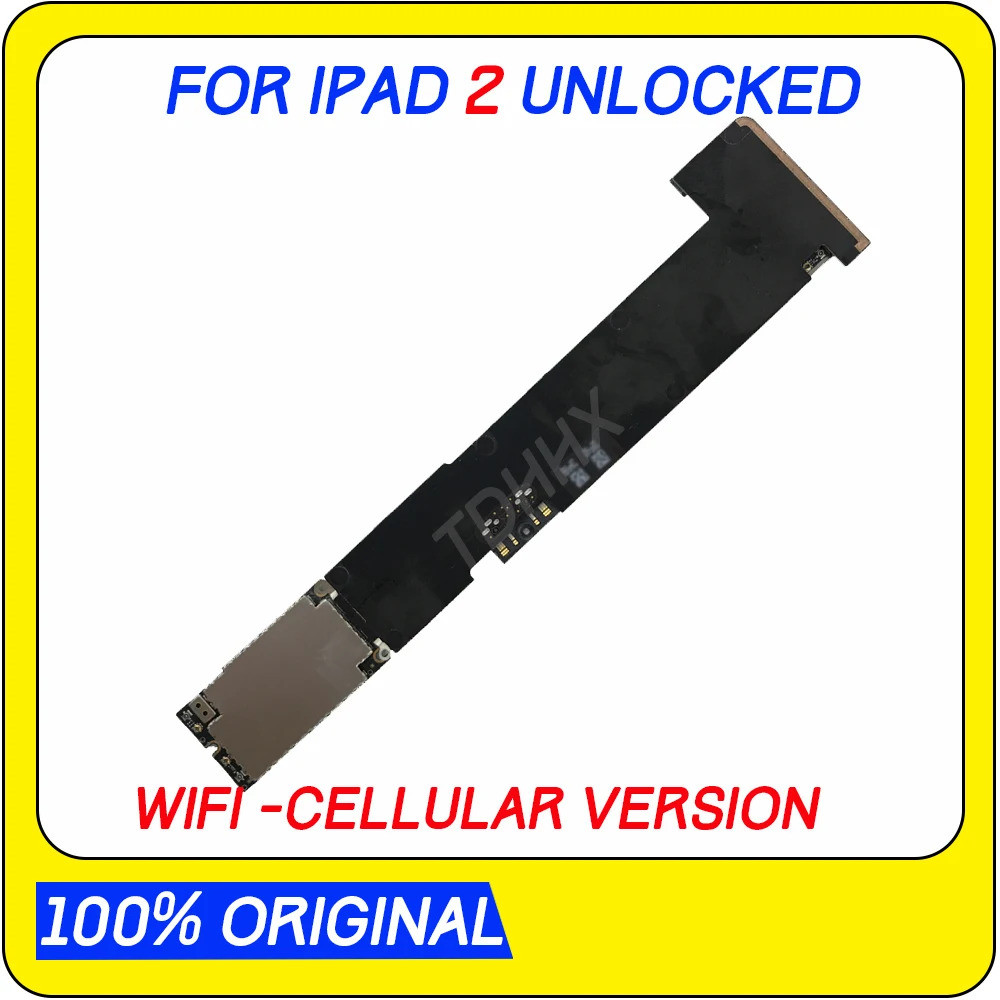 WIFI 3G รุ่นปลดล็อคเมนบอร์ดต้นฉบับสําหรับ iPad 2 A1396 หรือ A1397 เมนบอร์ดฟรี iCloud logic board