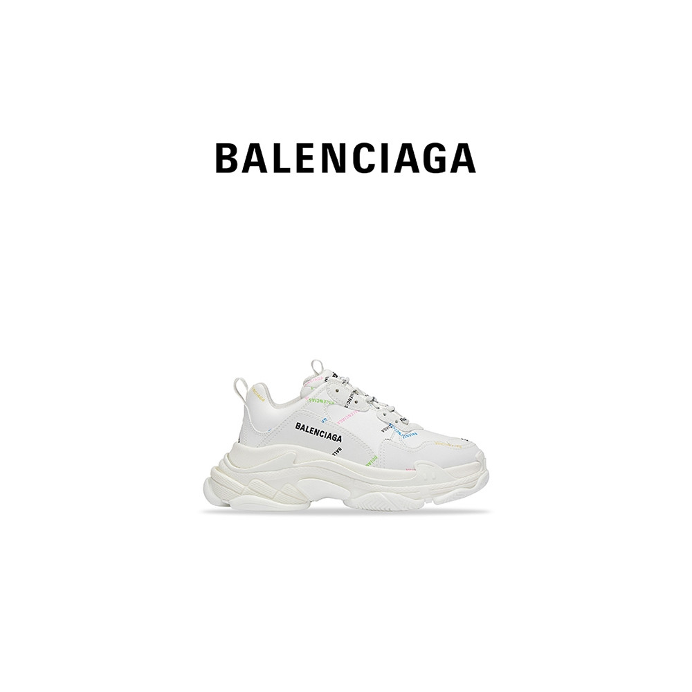 [พิเศษเพลิดเพลินไปกับ] BALENCIAGA TRIPLE S Ladies Fashion Casual Daddy Shoes