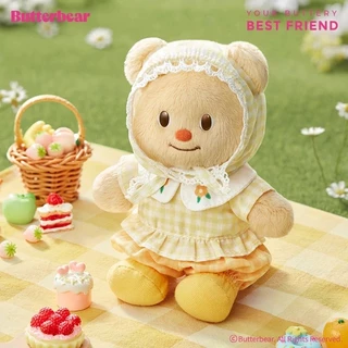 พร้อมส่ง🇹🇭 MTA. Butterbear OOTD Dress-Up Bear Pendant Keychain พวงกุญแจ Blind Box（กด6ชิ้น=1box）