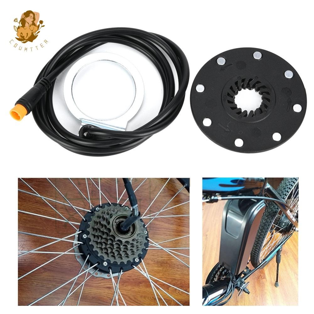 BACKSTAGE Ebike Power Sensor, 8 แม่เหล็ก 3 Pin Pedal Assist Sensor, ทนทาน 90 ซม.ความยาว 24/36/48V เซ
