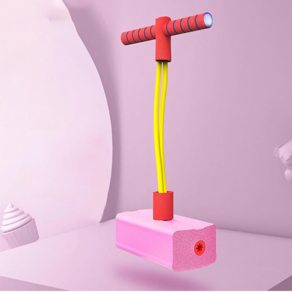 Outgoing-TH Kid Foam Pogo Jumper Bounce Balance Training ของเล่นเด้งดึ๋งพร้อมเสียงแหลม