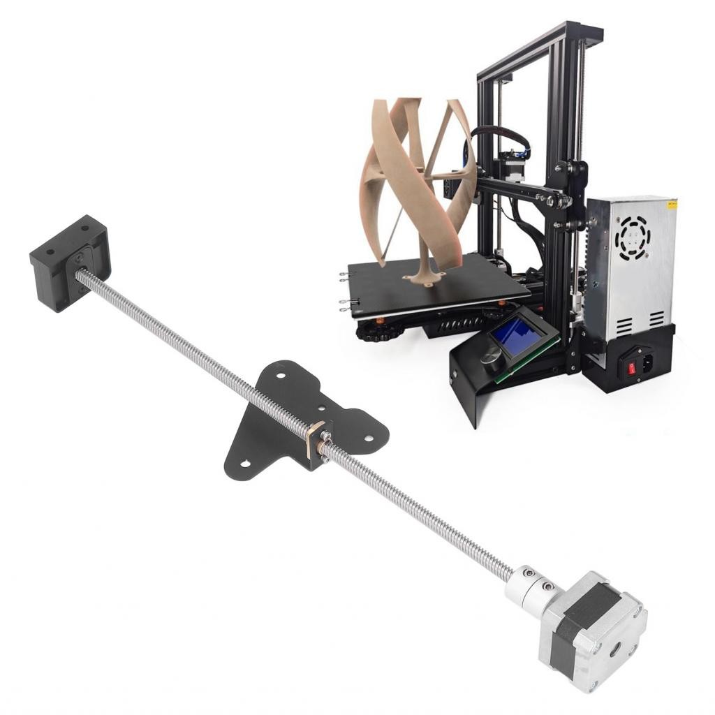 ชุดอัพเกรด Dual Z Axes Stepper Motor T8 แบริ่งสกรูตะกั่วสำหรับเครื่องพิมพ์ CREALITY Ender 3