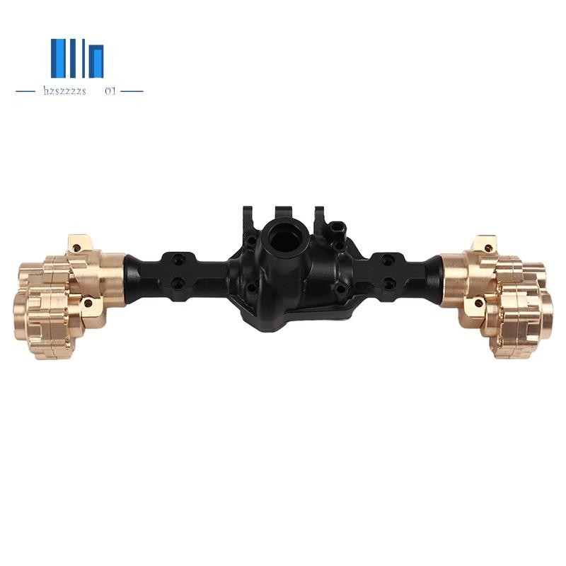 ชุดอัพเกรดที่อยู่อาศัยเพลาหลังทองเหลืองสําหรับ 1/10 104006 104010 104020 104026 รถ RC