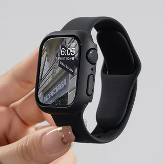 ปกป้องกันคอมพิวเตอร์แข็งสำหรับ for Apple Watch Ultra / SE 3 2 IWatch 49 46 45 41 45 40 42 38มม Series 11 10 9 8 7 6 5 4