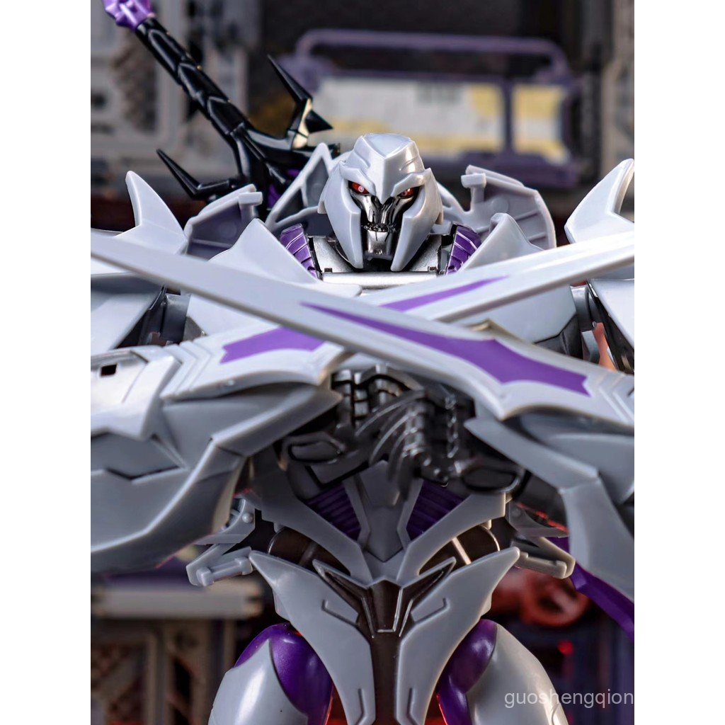 ของเล่นแปลงร่าง คอลัมน์การชาร์จ Apache Opal Sky TFP King Kong Leader สีประถมศึกษา Dark Megatron V So