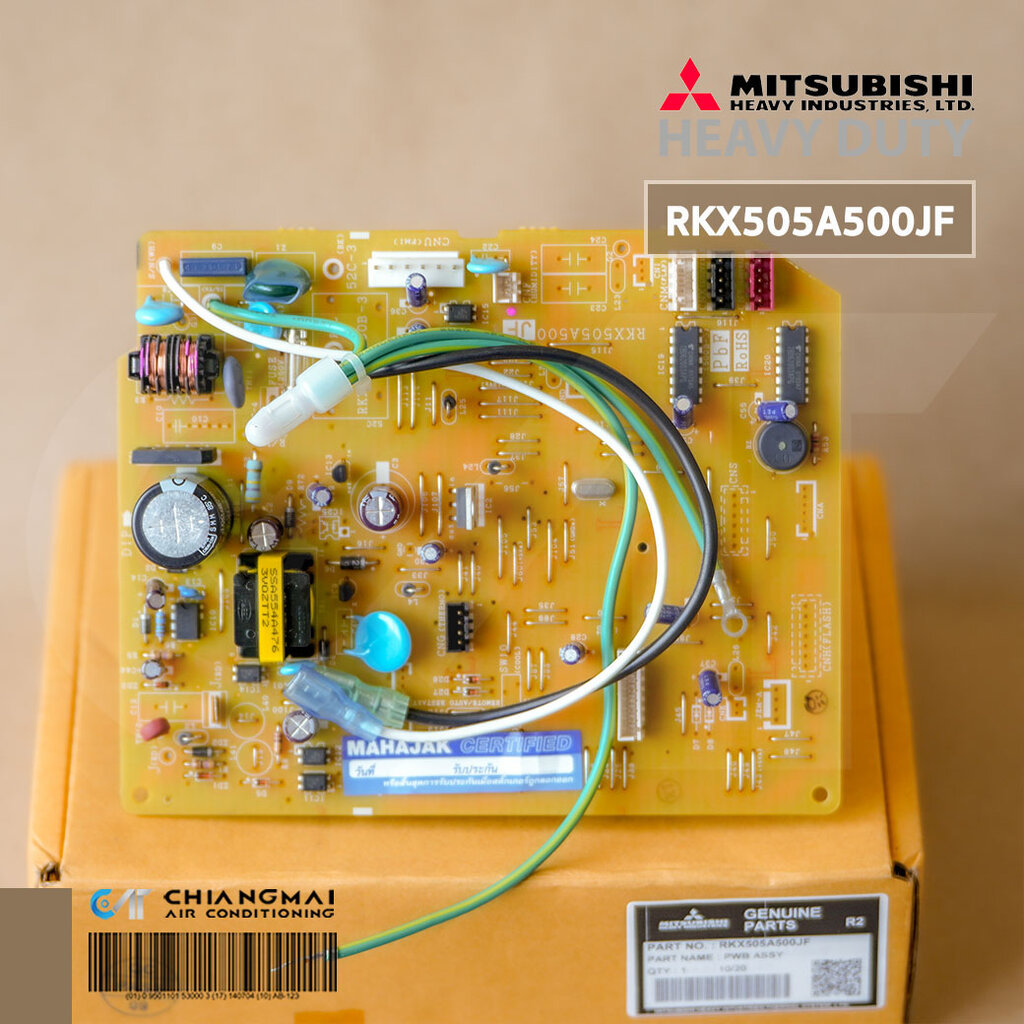 RKX505A500JF แผงวงจรแอร์ Mitsubishi Helavy Duty แผงบอร์ดแอร์มิตซูบิชิ บอร์ดคอยล์เย็น อะไหล่แอร์ ของแ
