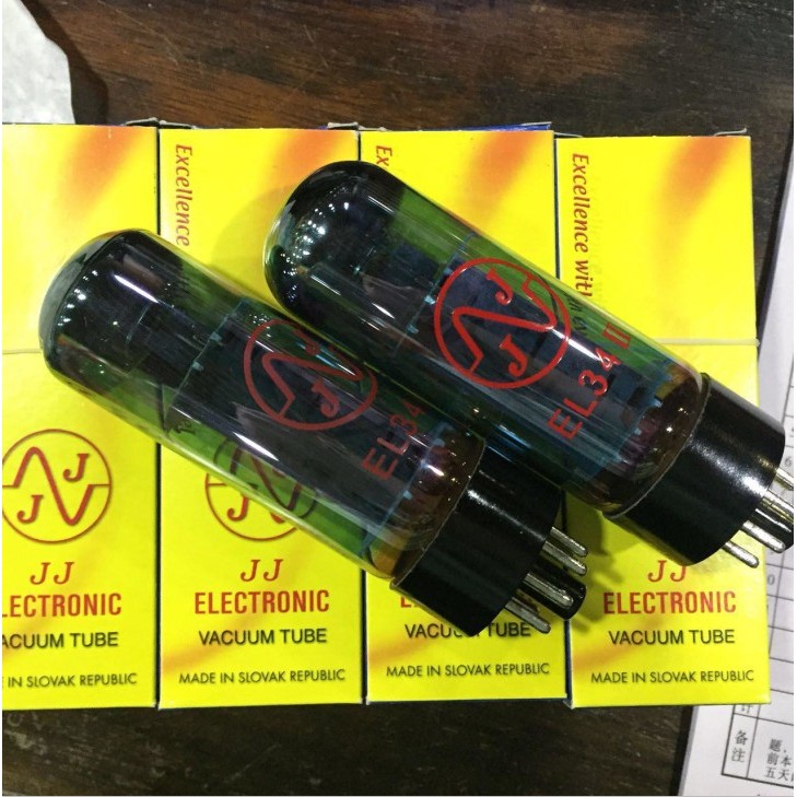 ท่อ Slovakia JJ E34II รุ่นตรง EL34/6CA7 สต็อกพร้อมจับคู่ที่แม่นยํา