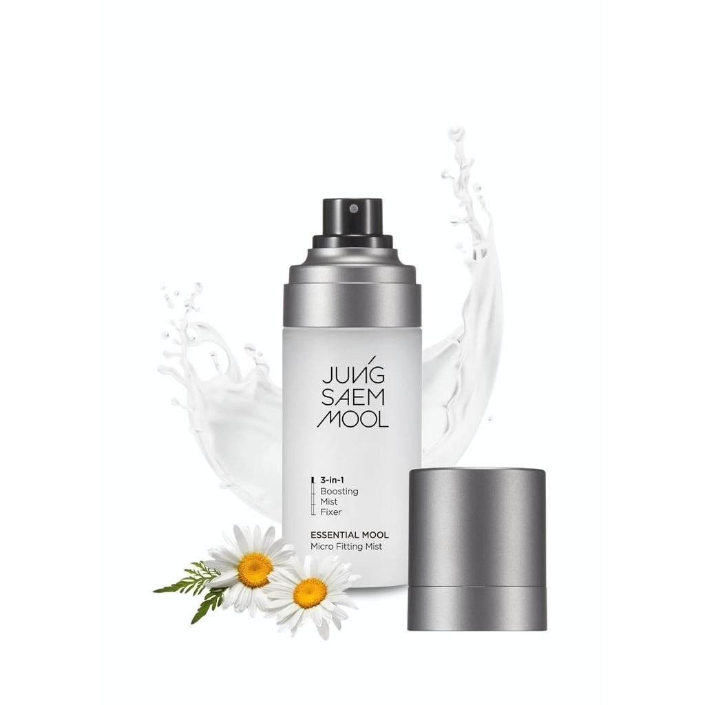 JUNG SAEM MOOL Essential Mool Micro Fitting Face Mist 1.86 Fl Oz, Ultra-Fine Hydrating Makeup Settin