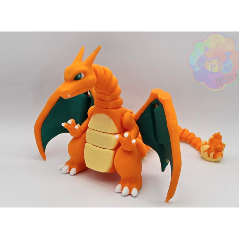 ของเล่นรูบิค Cuero Pokemon Charizard