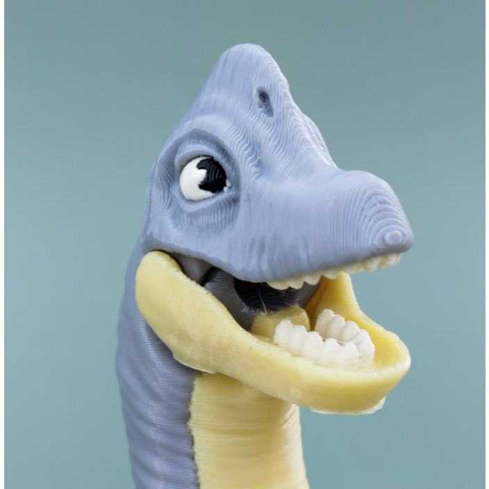 ของเล่น Brachiosaurus ไดโนเสาร์ข้อต่อ