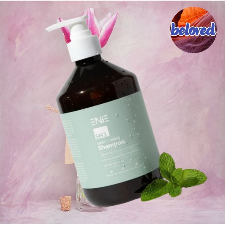 Enie SH3 Smart Cooling Shampoo 500 ml เอนี่ สมาร์ท คลูลิ่ง แชมพู เอสเอช 3