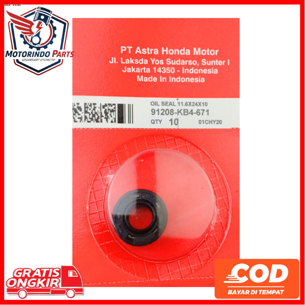 ซีลคันเกียร์ - Grand Supra X Gear Shift Seal KB4 KD287 91208-KB4-671 มอเตอร์