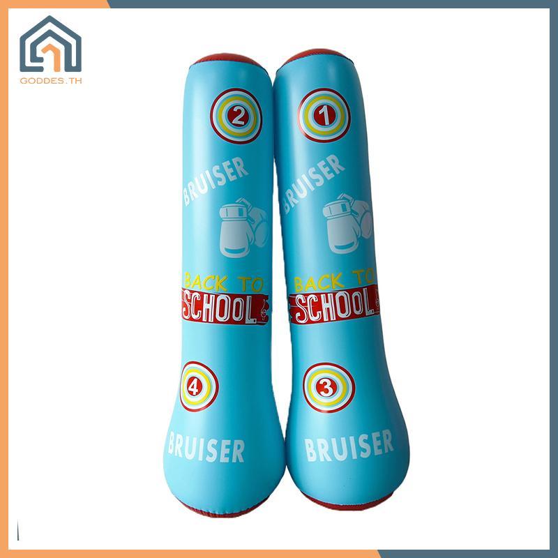 Goddes ใหม่เด็ก Inflatable มวยคอลัมน์เยาวชนฟิตเนสแนวตั้งบ้าน Sanda Tumbler TH