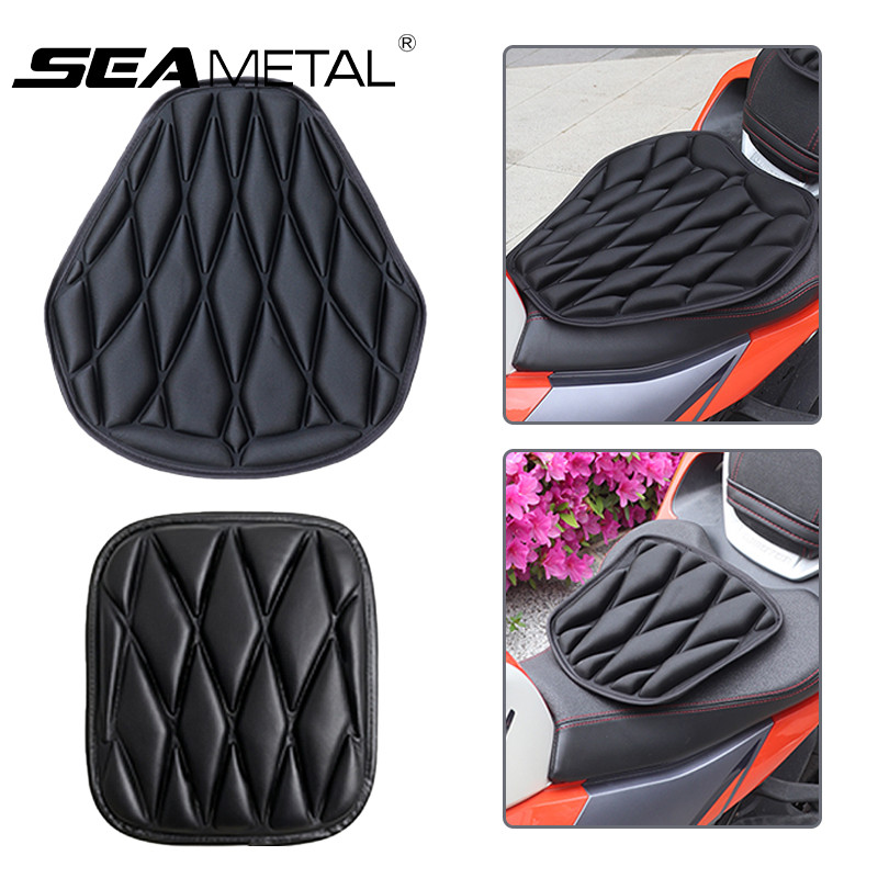 SEAMETAL เบาะรองนั่งมอเตอร์ไซค์ ลดแรงสั่นสะเทือน นุ่มสบาย ลดเมื่อยล้า กันซับน้ำ 