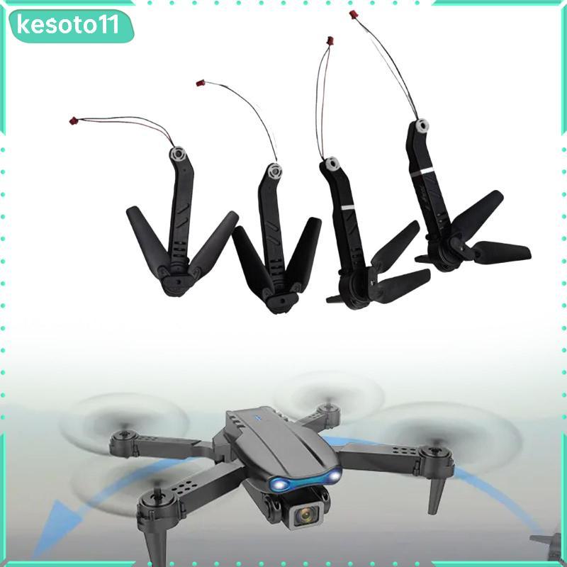 [kesoto11] 4x Drone Motor Repair Arm Quadcopter Arm Motor Blade Arm สําหรับ E88 E99 Drone