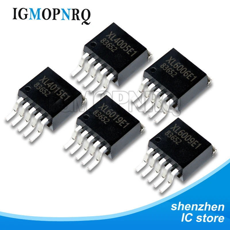5PCS XL4015E1 XL4015 XL4015E1 XL6006E1 XL6009E1 XL6019E1 XL4015 XL4005 XL6006 XL6009 XL6019 TO-263 F